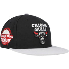 Chicago Bulls Core Snapback Hat Black/Gray | Mitchell & Ness