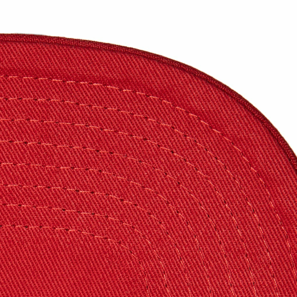 Chicago Bulls Core Snapback Hat White/Red | Mitchell & Ness Lifestyle