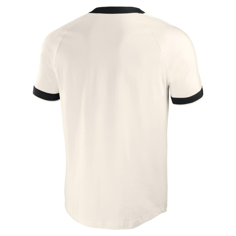 Baltimore Orioles Darius Rucker Collection by Fanatics Henley Raglan T-Shirt - White - Fanatics Lifestyle