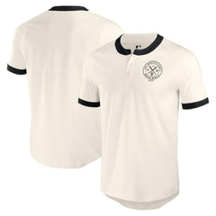 San Francisco Giants Darius Rucker Collection by Fanatics Henley Raglan T-Shirt - White - Fanatics Discount