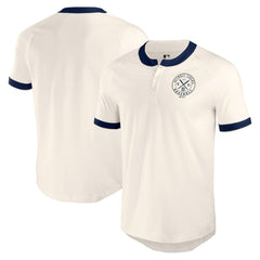 Detroit Tigers Darius Rucker Collection by Fanatics Henley Raglan T-Shirt - White - Fanatics on Sale