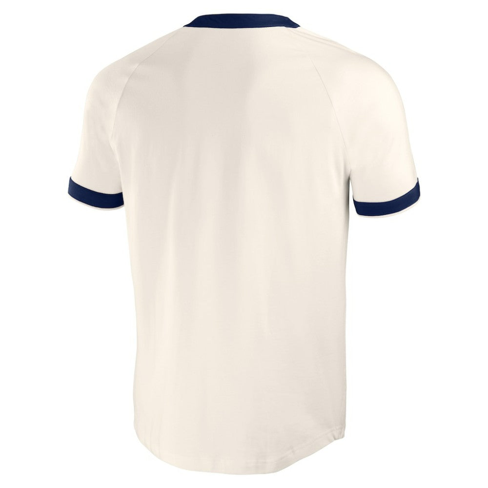 Detroit Tigers Darius Rucker Collection by Fanatics Henley Raglan T-Shirt - White - Fanatics on Sale