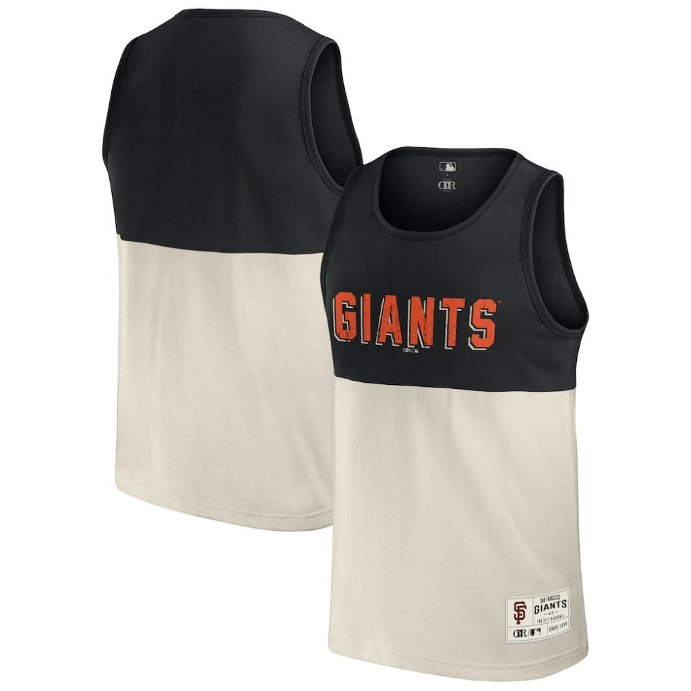 San Francisco Giants Darius Rucker Collection by Fanatics Colorblock Tank Top - Black - Fanatics on Sale