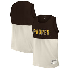 San Diego Padres Darius Rucker Collection by Fanatics Colorblock Tank Top - Brown - Fanatics Sale