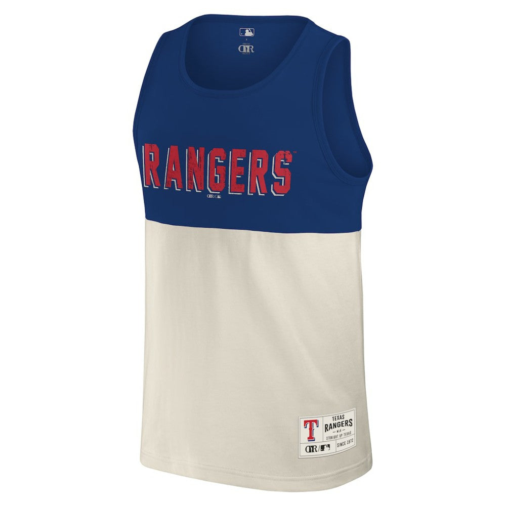 Texas Rangers Darius Rucker Collection by Fanatics Colorblock Tank Top - Royal - Fanatics Sale
