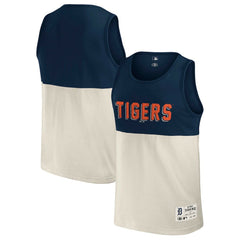Detroit Tigers Darius Rucker Collection by Fanatics Colorblock Tank Top - Navy - Fanatics Lifestyle