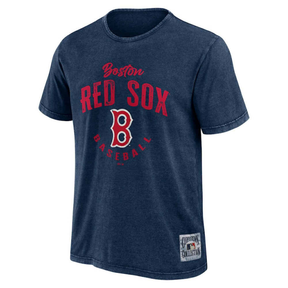 Boston Red Sox Darius Rucker Collection by Fanatics Cooperstown Collection Washed T-Shirt - Navy - Fanatics Sale
