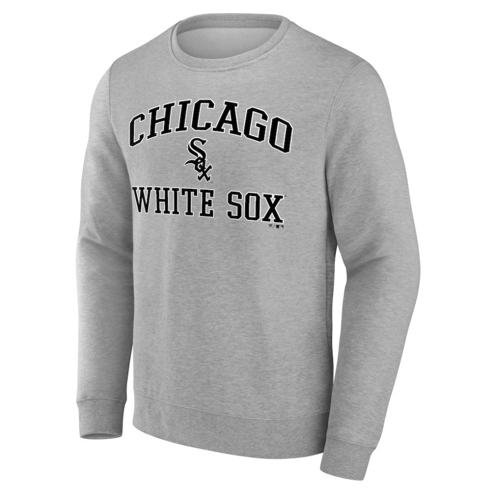 Chicago White Sox Heart & Soul Pullover Sweatshirt - Gray - MLB Discount