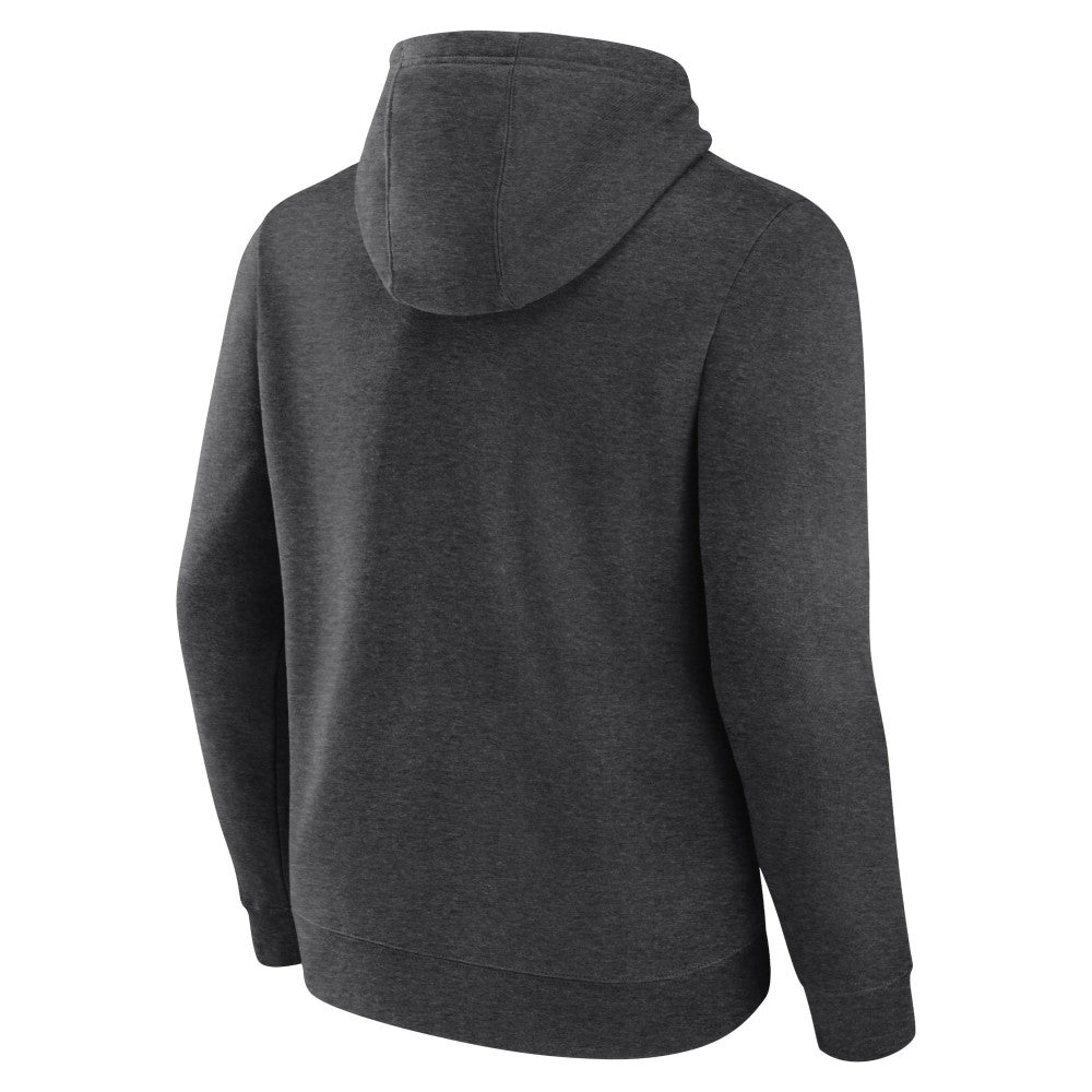 Los Angeles Dodgers Heart & Soul Pullover Hoodie - Charcoal - MLB Lifestyle