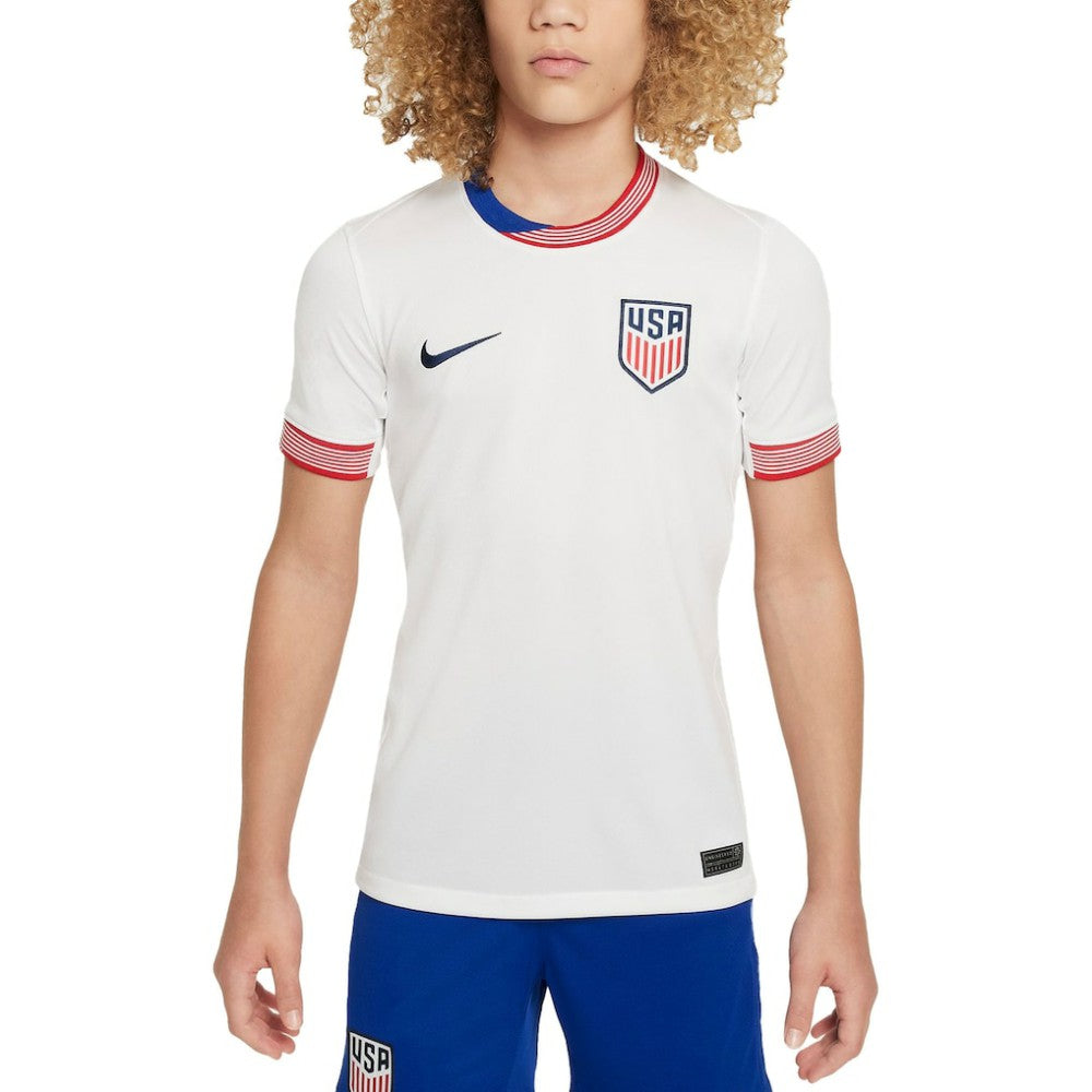 USMNT Youth 2024 Home Replica Jersey White - Nike cheap