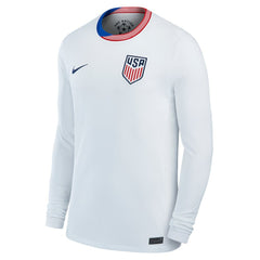 USMNT 2024 Home Replica Long Sleeve Jersey White - Nike sale