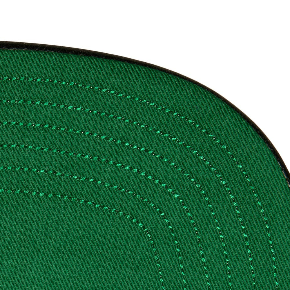 Boston Celtics Day One Snapback Hat Black/Kelly Green | Mitchell & Ness Lifestyle