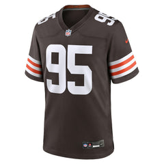 Nike Myles Garrett Cleveland Browns Team Game Jersey Brown