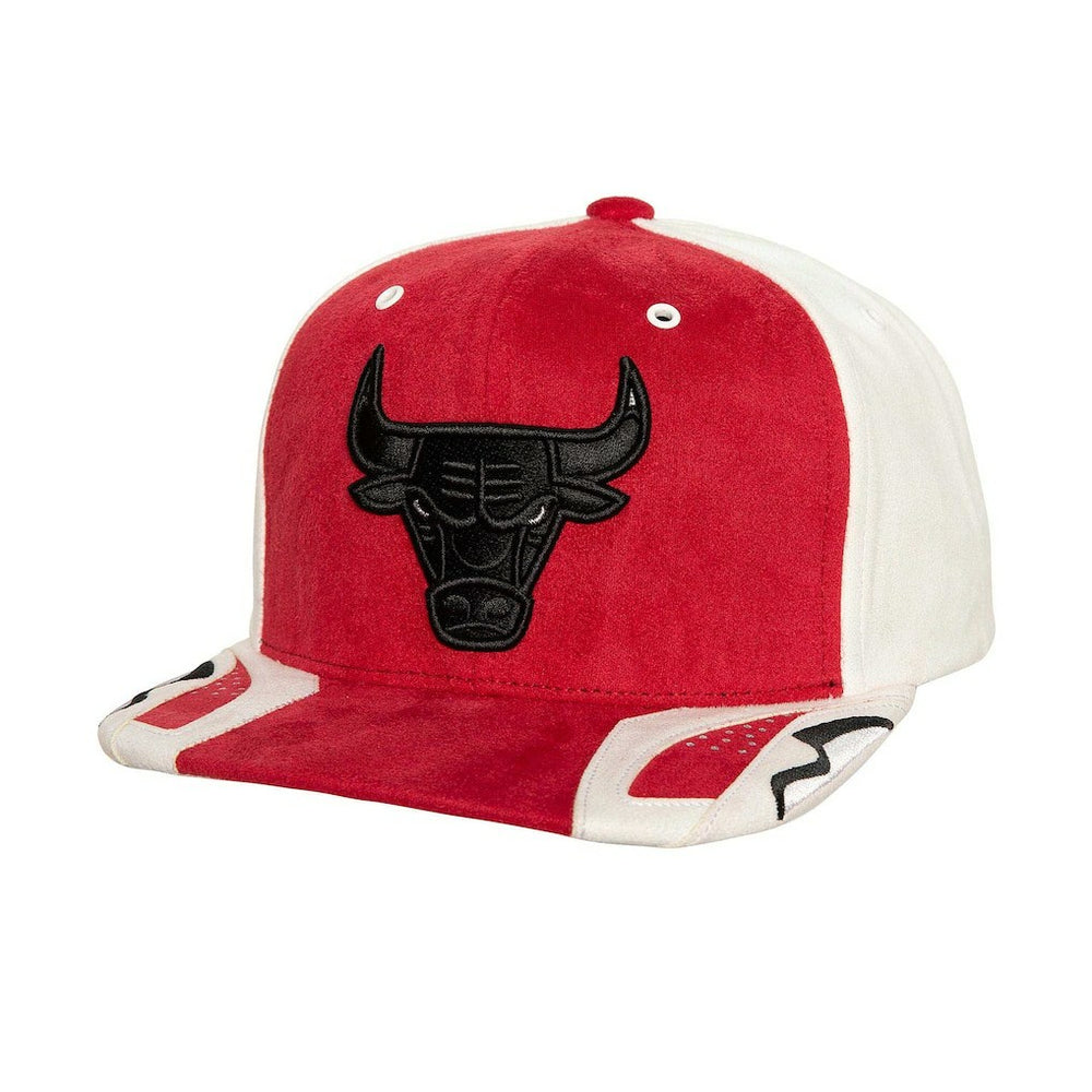 Chicago Bulls Day 6 Snapback Hat White/Red | Mitchell & Ness