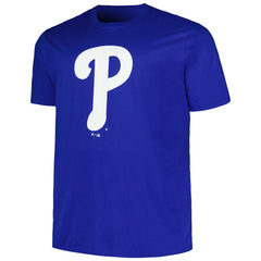 Philadelphia Phillies Profile Big & Tall #1 Dad T-Shirt - Royal - MLB Discount