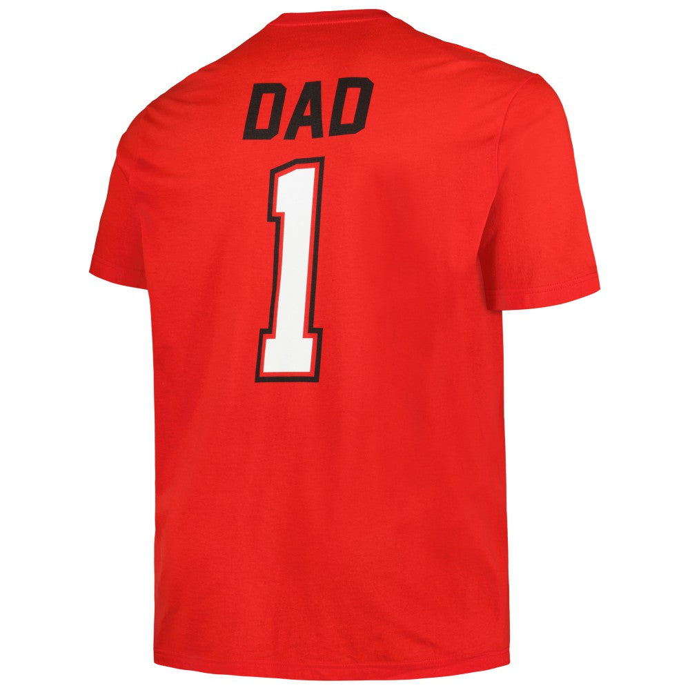 Cincinnati Reds Profile Big & Tall #1 Dad T-Shirt - Red - MLB Sale