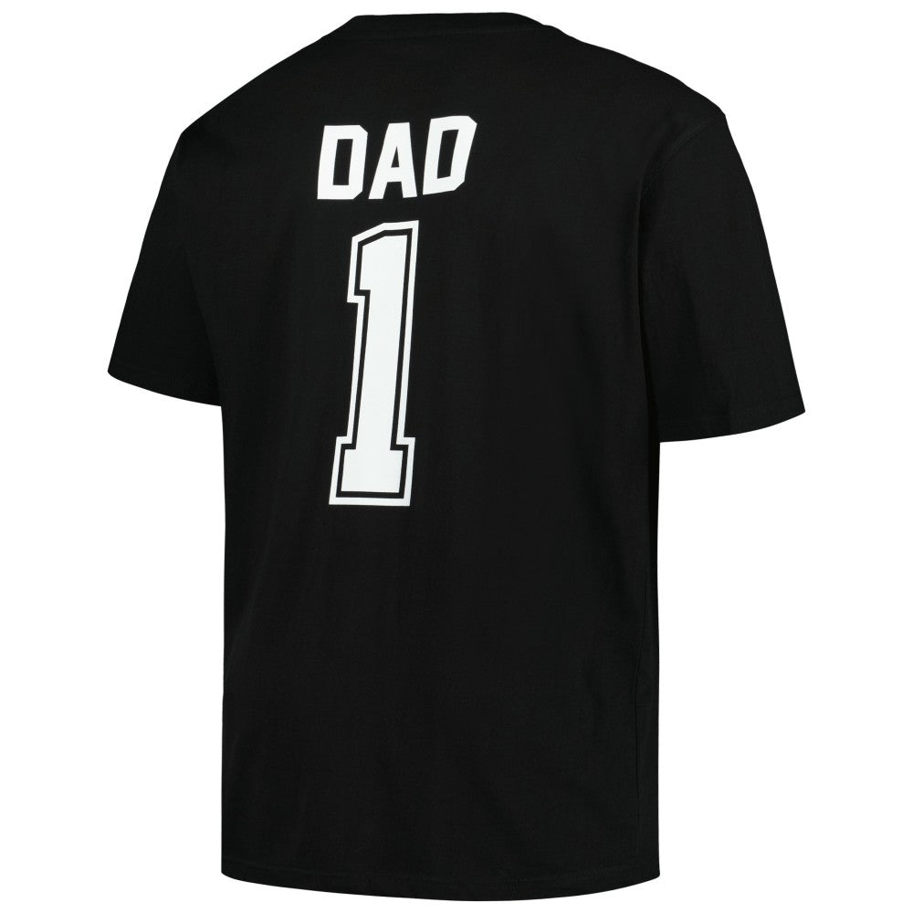Chicago White Sox Profile Big & Tall #1 Dad T-Shirt - Black - MLB Discount