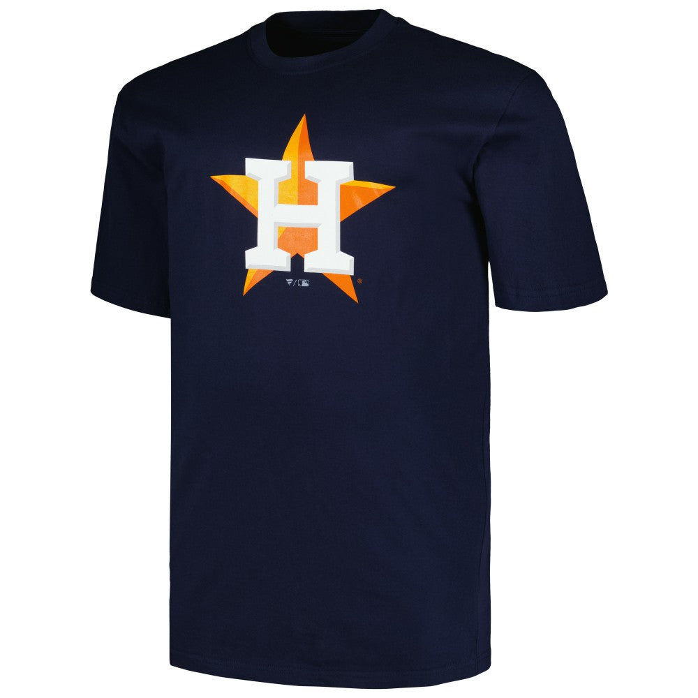 Houston Astros Profile Big & Tall #1 Dad T-Shirt - Navy - MLB Discount