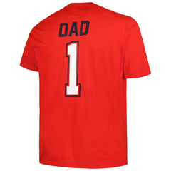St. Louis Cardinals Profile Big & Tall #1 Dad T-Shirt - Red - MLB Sale