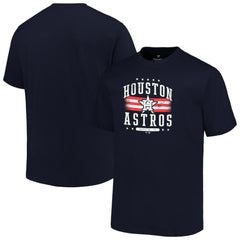Houston Astros Profile Big & Tall Americana T-Shirt - Navy - MLB on Sale