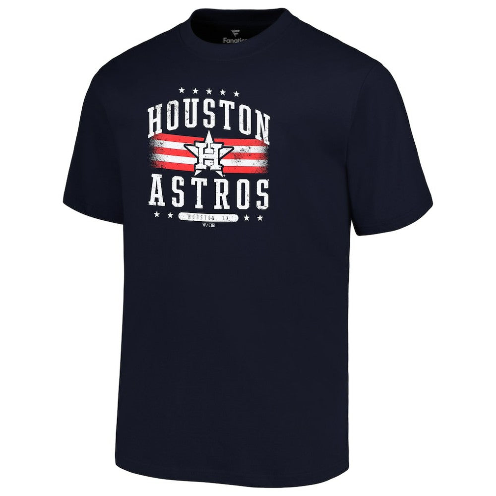 Houston Astros Profile Big & Tall Americana T-Shirt - Navy - MLB on Sale