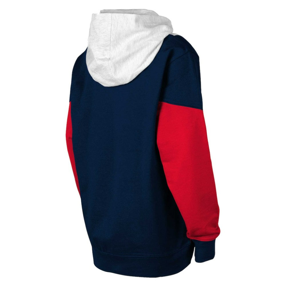 Washington Capitals Youth Champion League Fleece Pullover Hoodie - Ash/Navy - NHL 201156892