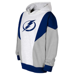 Tampa Bay Lightning Youth Champion League Fleece Pullover Hoodie - Ash/Blue - NHL 201156895