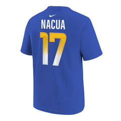 Nike Puka Nacua Los Angeles Rams Youth Player Name & Number T-Shirt Royal