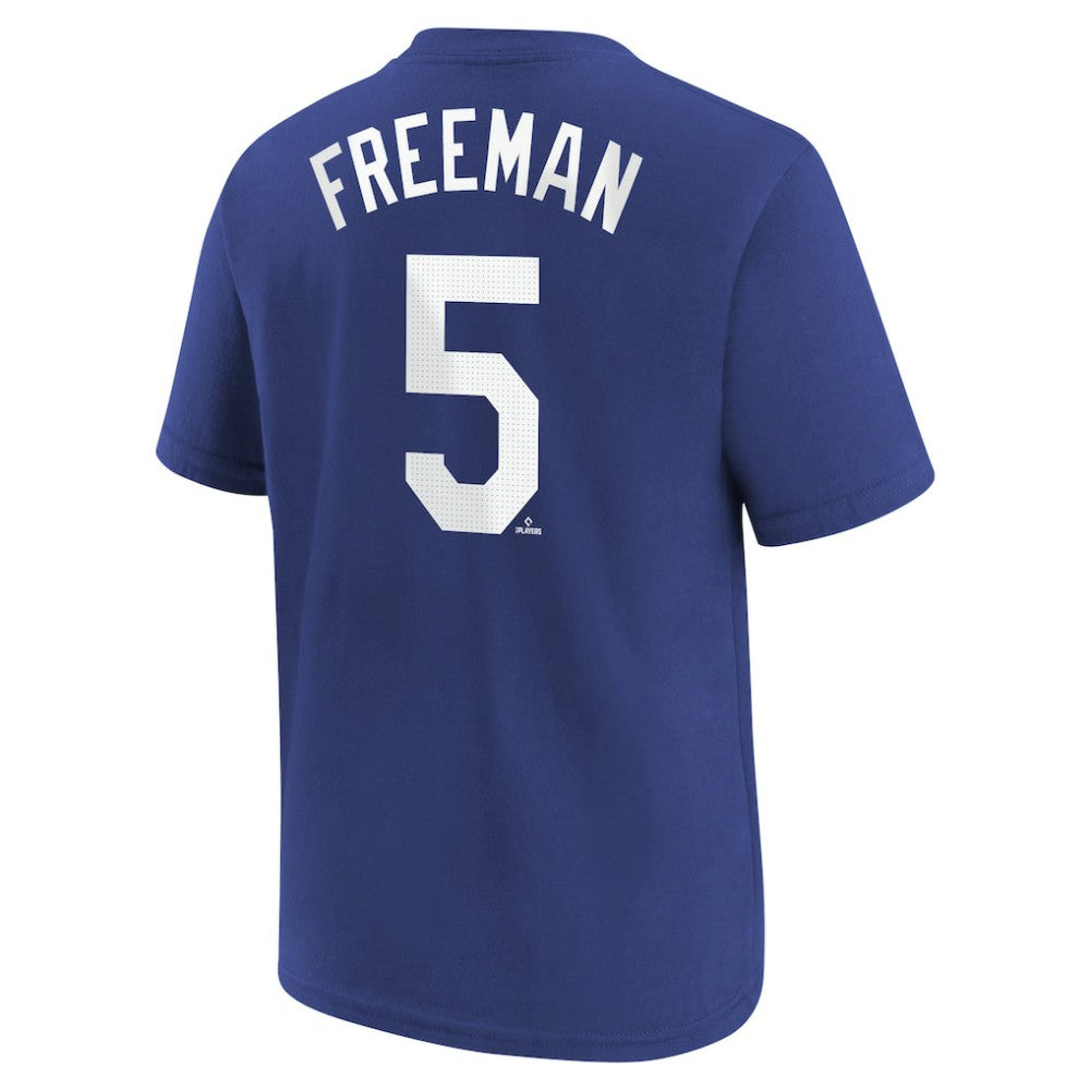 Freddie Freeman Los Angeles Dodgers Nike Youth Name & Number T-Shirt - Royal - Nike Discount