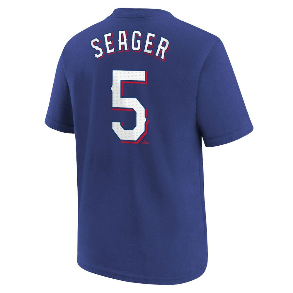 Corey Seager Texas Rangers Nike Youth Name & Number T-Shirt - Royal - Nike Sale