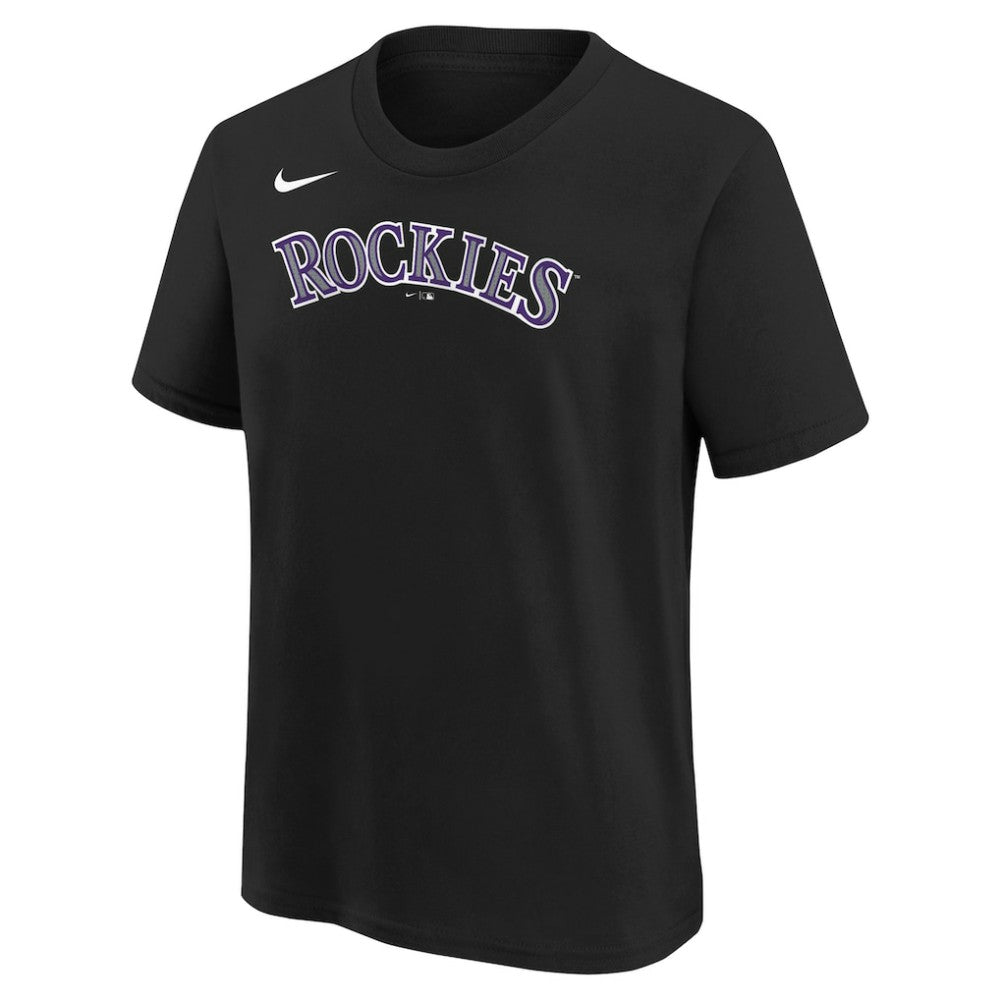 Kris Bryant Colorado Rockies Nike Youth Name & Number T-Shirt - Black - Nike Lifestyle