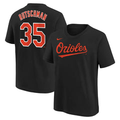 Adley Rutschman Baltimore Orioles Nike Youth Name & Number T-Shirt - Black - Nike Lifestyle