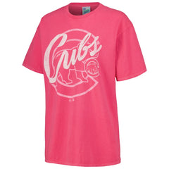 Chicago Cubs '47 Women's Dopamine Tradition T-Shirt - Pink - 47 brand on Sale