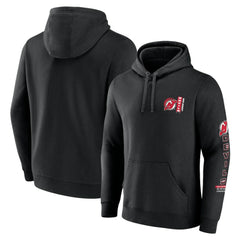 New Jersey Devils Fanatics Revolution Pullover Hoodie - Black - NHL 201158980