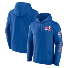 New York Rangers Fanatics Revolution Pullover Hoodie - Blue - NHL 201158984