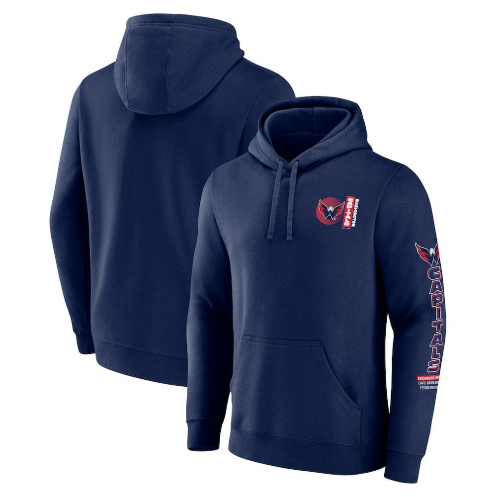 Washington Capitals Fanatics Revolution Pullover Hoodie - Navy - NHL 201158987