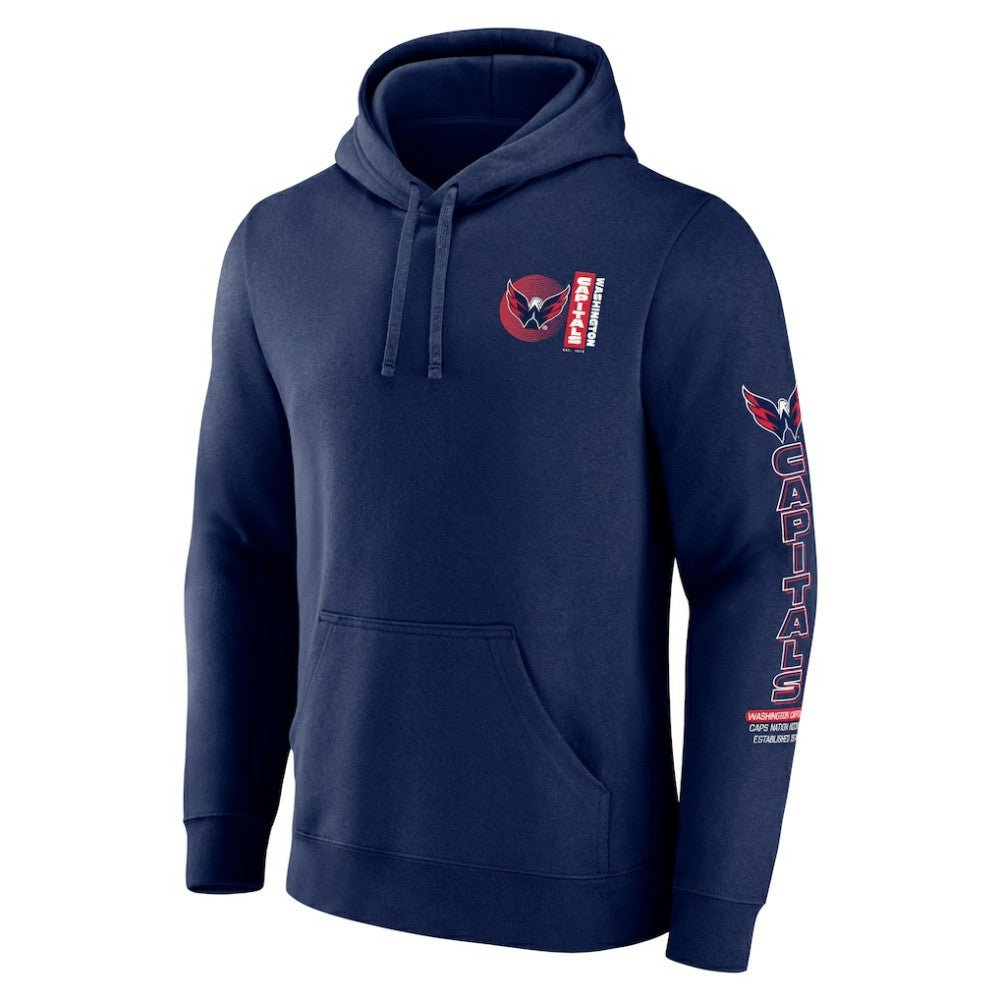 Washington Capitals Fanatics Revolution Pullover Hoodie - Navy - NHL 201158987