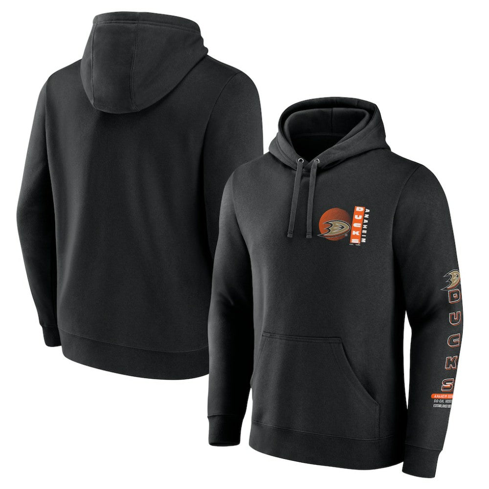 Anaheim Ducks Fanatics Revolution Pullover Hoodie - Black - NHL 201158999