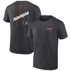 Philadelphia Flyers Fanatics Backbone T-Shirt - Heather Charcoal - NHL 201159011