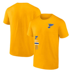St. Louis Blues Fanatics Represent T-Shirt - Gold - NHL 201159051
