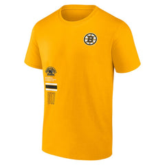 Boston Bruins Fanatics Represent T-Shirt - Gold - NHL 201159053