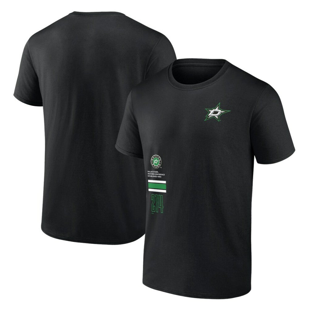 Dallas Stars Fanatics Represent T-Shirt - Black - NHL 201159061