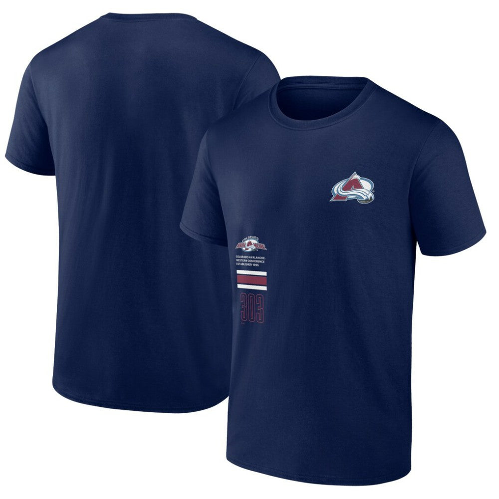 Colorado Avalanche Fanatics Represent T-Shirt - Navy - NHL 201159071