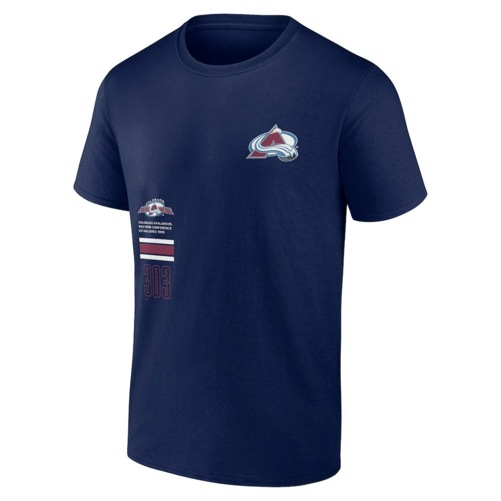 Colorado Avalanche Fanatics Represent T-Shirt - Navy - NHL 201159071