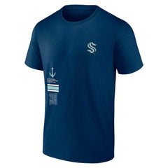Seattle Kraken Fanatics Represent T-Shirt - Deep Sea Blue - NHL 201159073