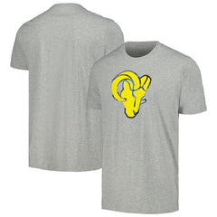 Los Angeles Rams New Era Camo Logo T-Shirt Gray