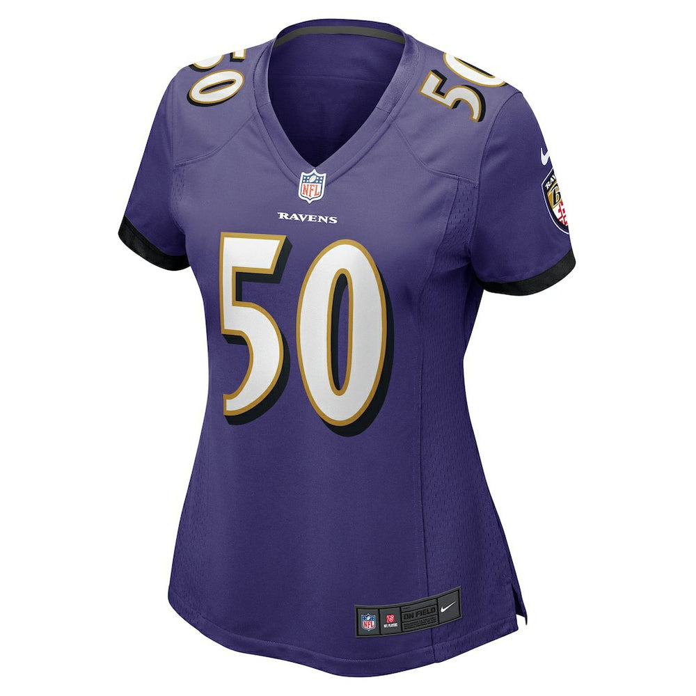 Nike Kyle Van Noy Baltimore Ravens Women's Game Jersey Purple