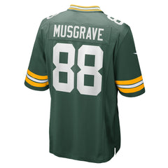 Nike Luke Musgrave Green Bay Packers Game Jersey Green