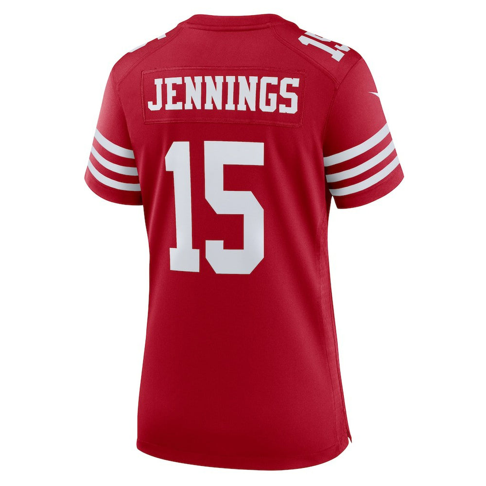 Nike Jauan Jennings San Francisco 49ers Women's Game Jersey Scarlet