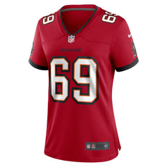 Nike Cody Mauch Tampa Bay Buccaneers Women's Game Jersey Red